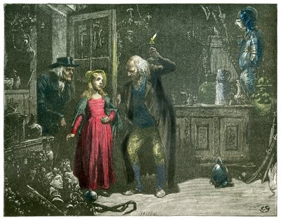 Het Oude Curiositeitenwinkeltje door Charles Dickens door Frederick Barnard